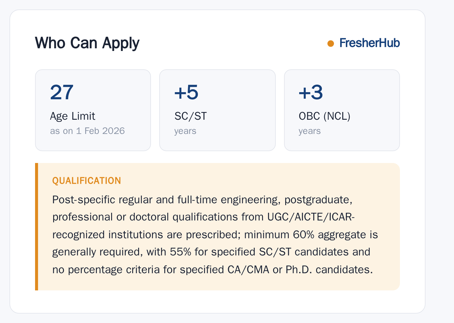 RCF Management Trainee Recruitment 2026 age limit and educational qualification
