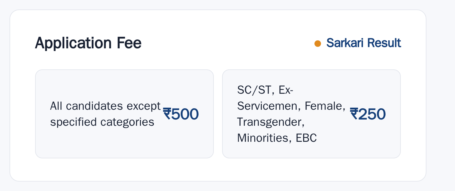 RRB ALP 2026: Notification Out, 11127 Vacancy application fee by category