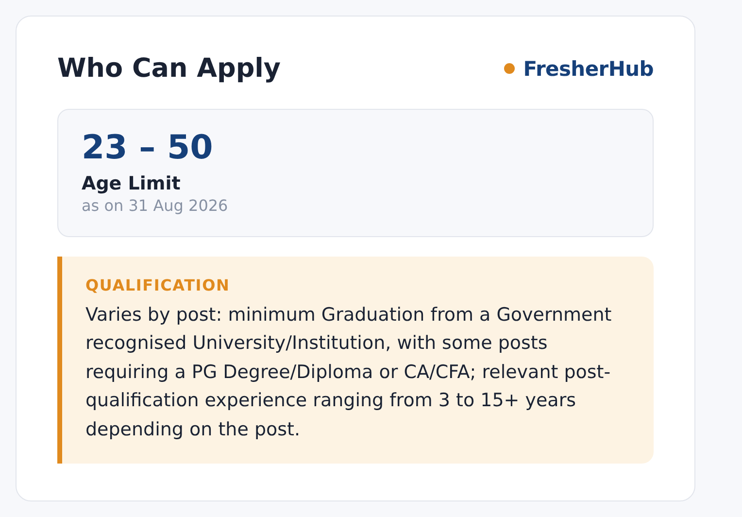 SBI SCO Wealth Management 2026: 207 Vacancy, Apply Closed age limit and educational qualification